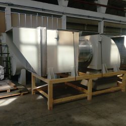 Ventilation System Building for Industry