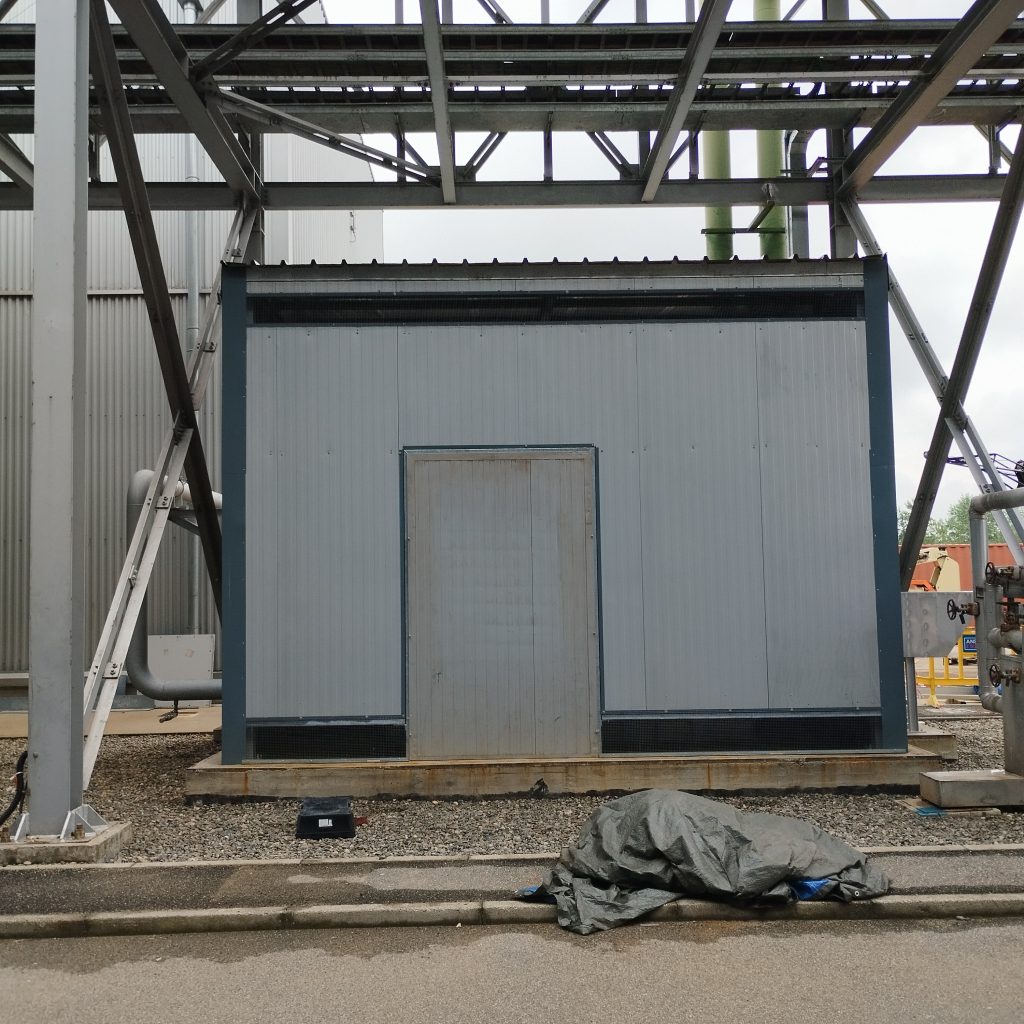 cabine acustiche per l'azienda ansaldo