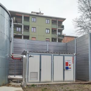 Trenord noise barrier front view